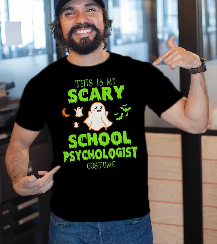 This Is My Scary School Psychologist Costume T-Shirt