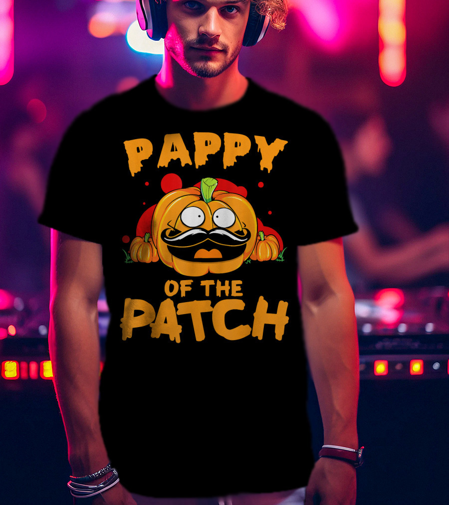Pappy Of The Patch Pumpkin Family Fun Mens T-Shirt