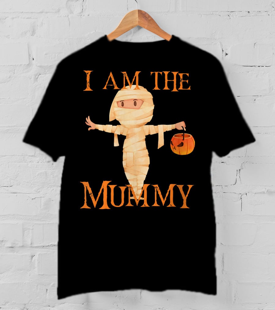 I Am The Mummy Matching Family Halloween T-Shirt