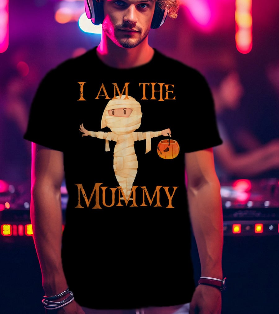 I Am The Mummy Matching Family Halloween T-Shirt