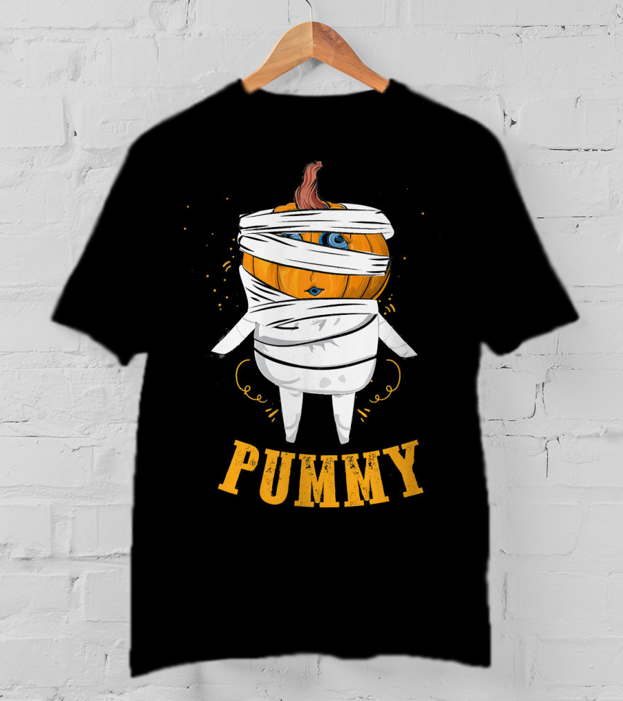 Funny Mummy Pumpkin Pummy T-Shirt