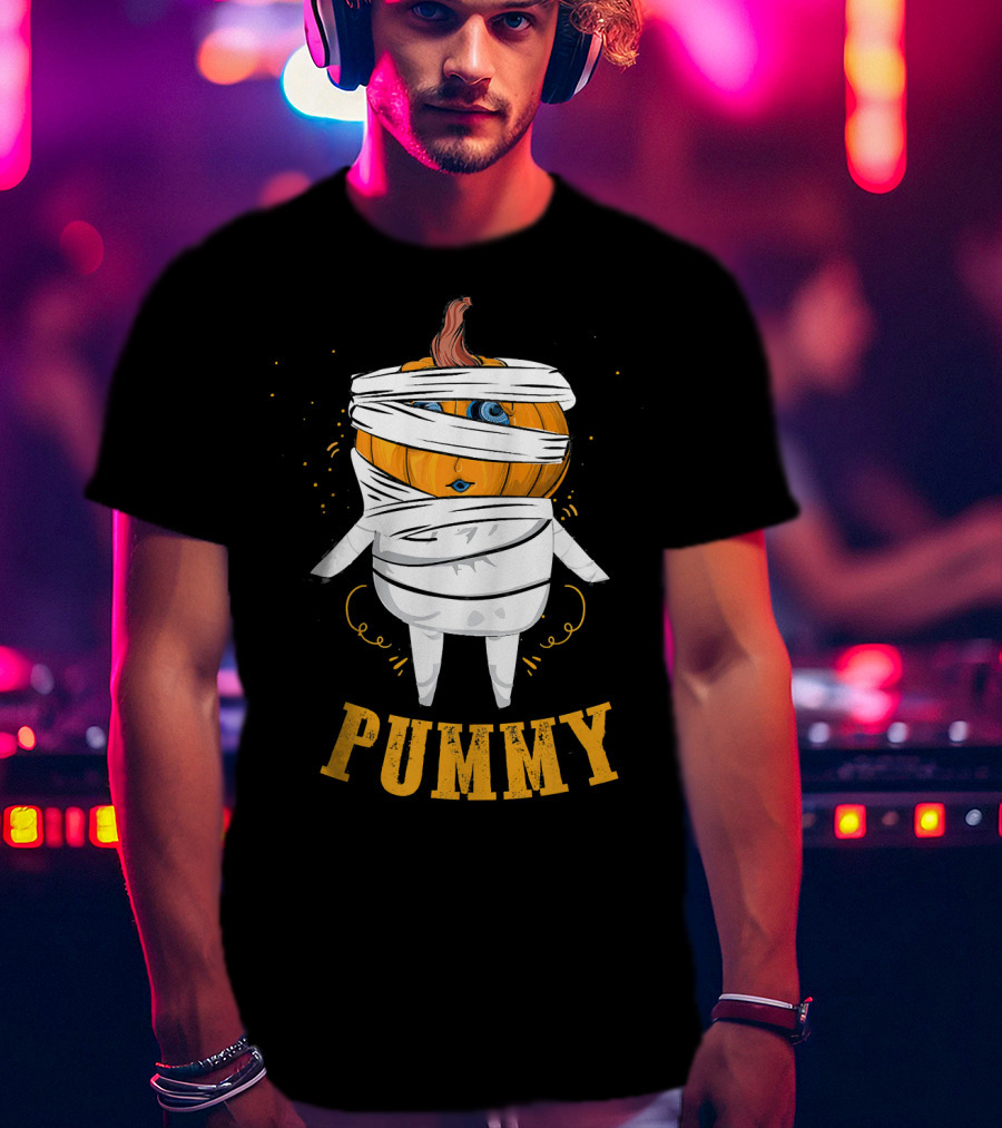 Funny Mummy Pumpkin Pummy T-Shirt