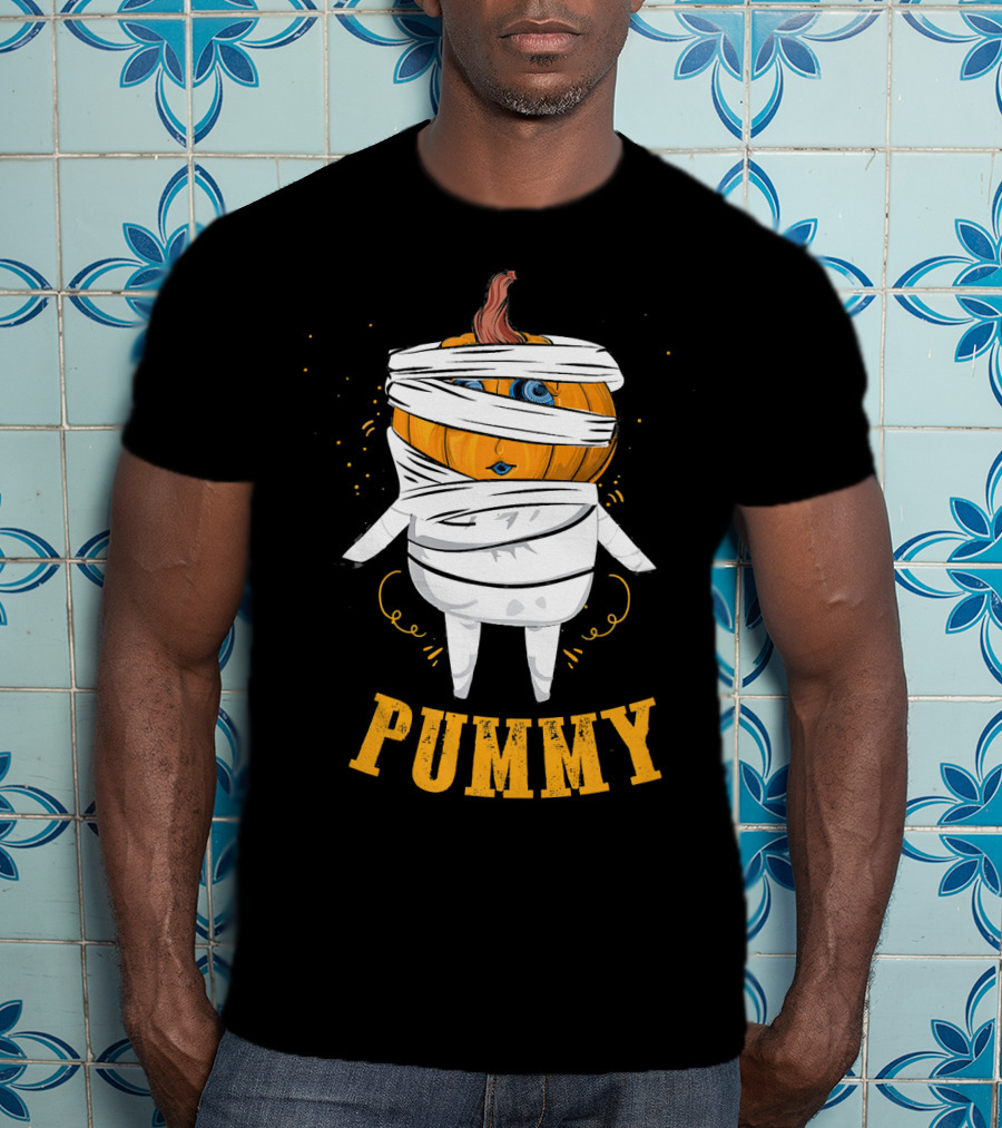 Funny Mummy Pumpkin Pummy T-Shirt