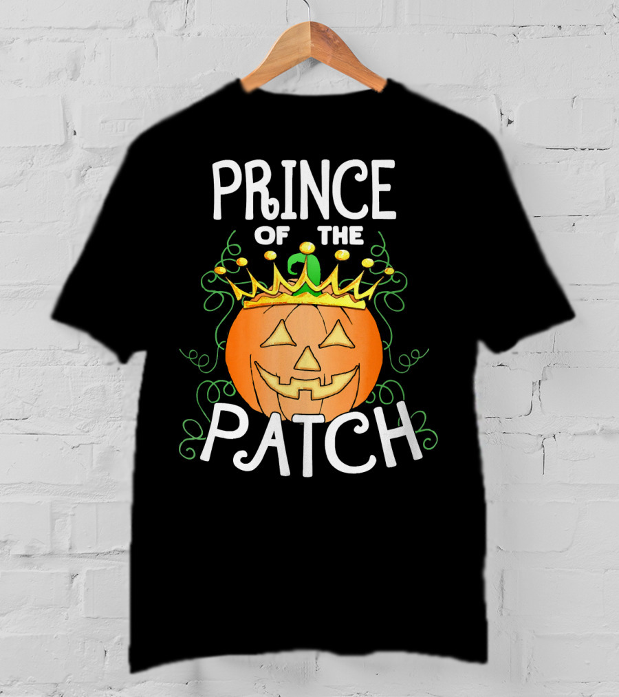 Prince Of The Patch Halloween Pumpkin T-Shirt