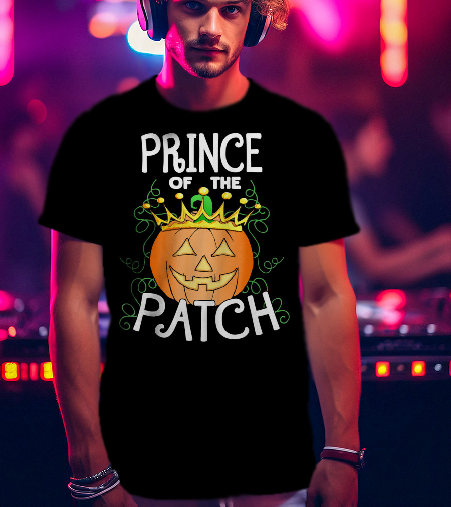 Prince Of The Patch Halloween Pumpkin T-Shirt
