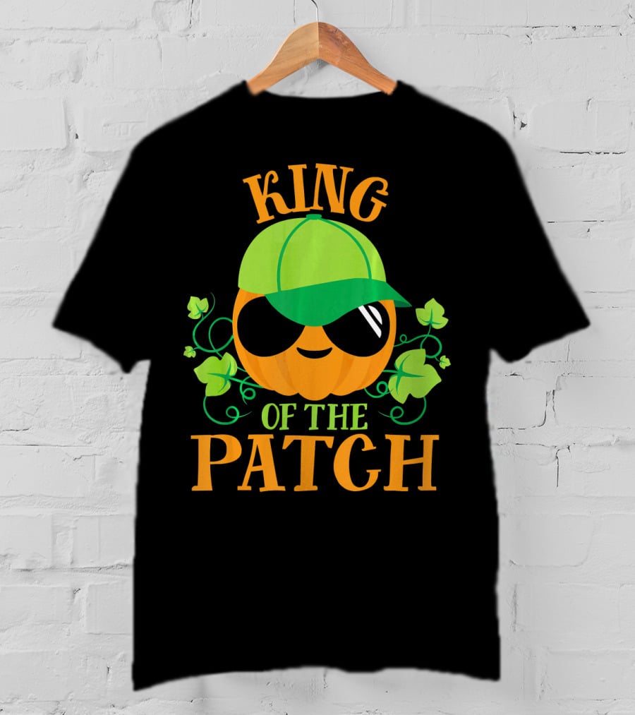 King Of The Patch Pumpkin Matching Famil T-Shirt