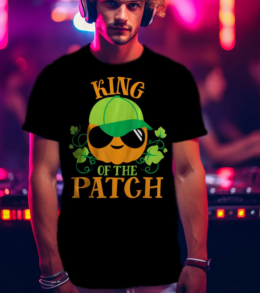 King Of The Patch Pumpkin Matching Famil T-Shirt