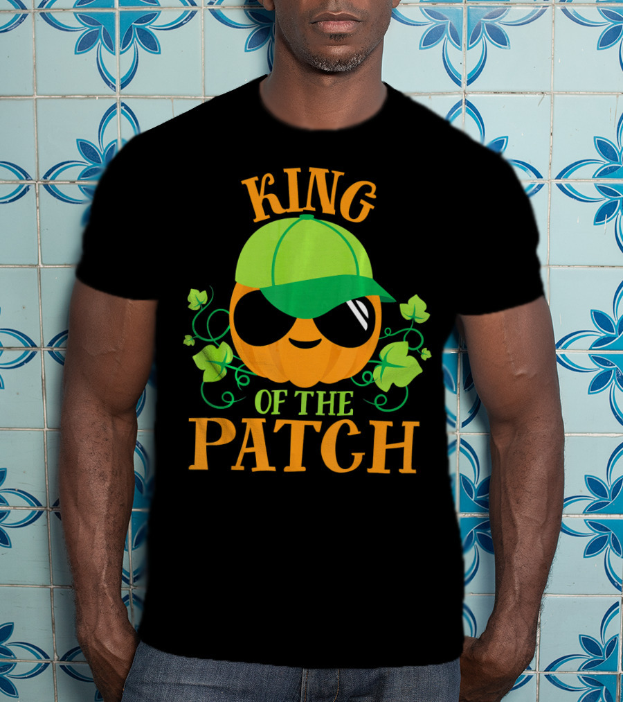 King Of The Patch Pumpkin Matching Famil T-Shirt