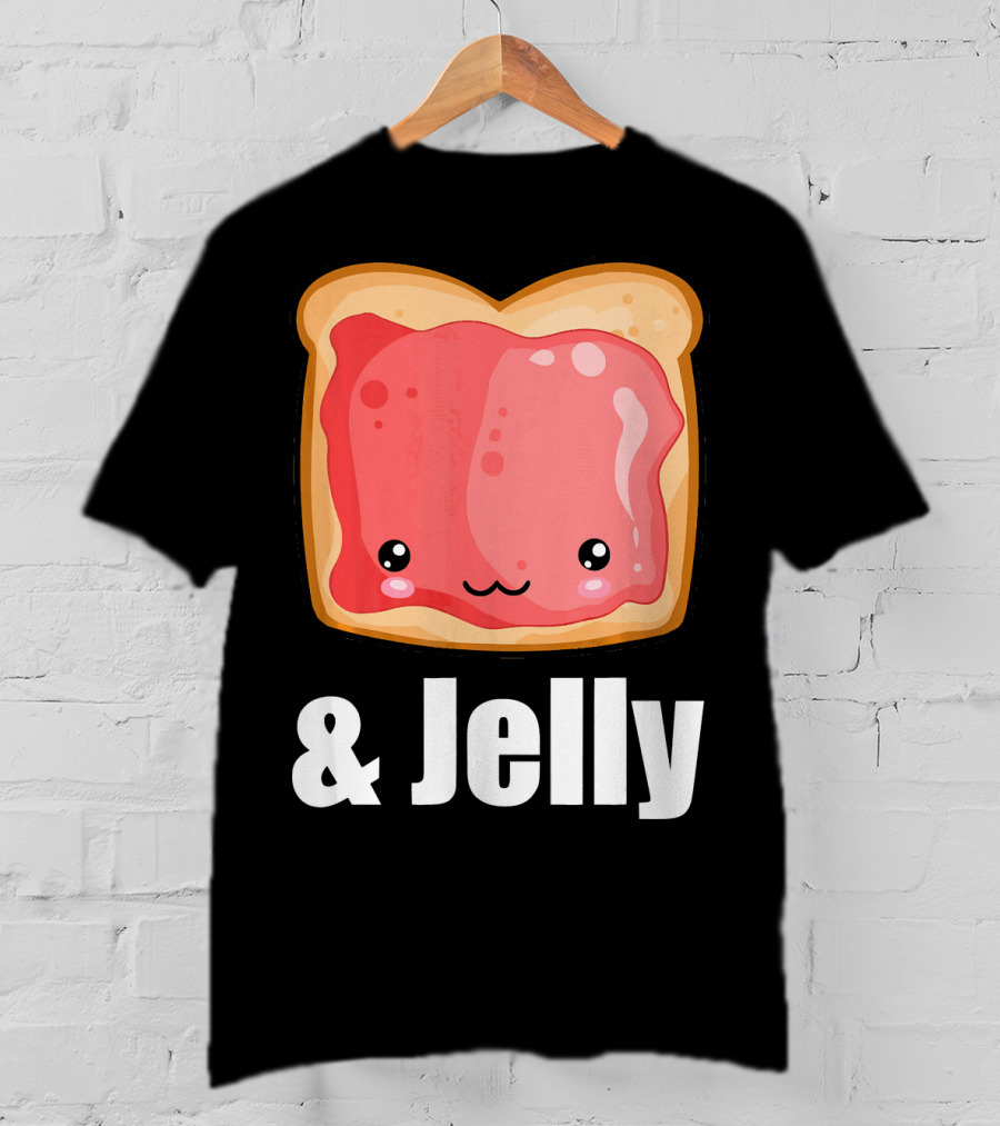 Kawaii Jelly Toast Cute Cartoon PB&J Matchi T-Shirt