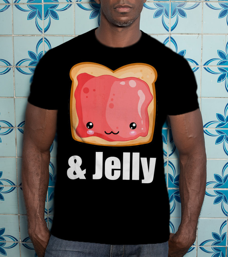 Kawaii Jelly Toast Cute Cartoon PB&J Matchi T-Shirt
