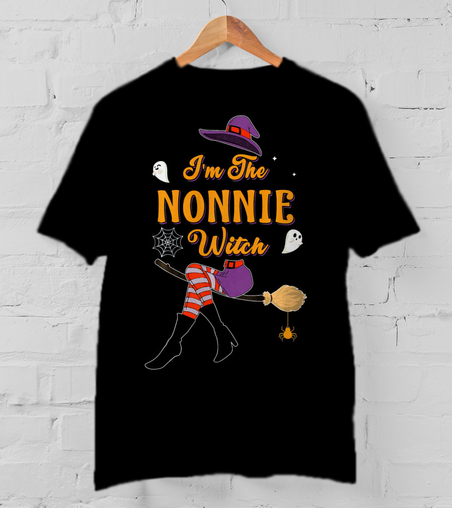 I'm The Nonnie Witch Halloween Group Costumed Fun T-Shirt
