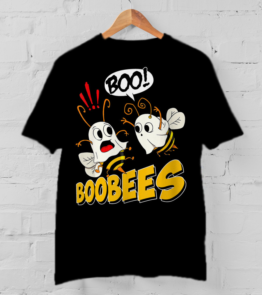 BOO Boobees Happy Halloween Day T-Shirt