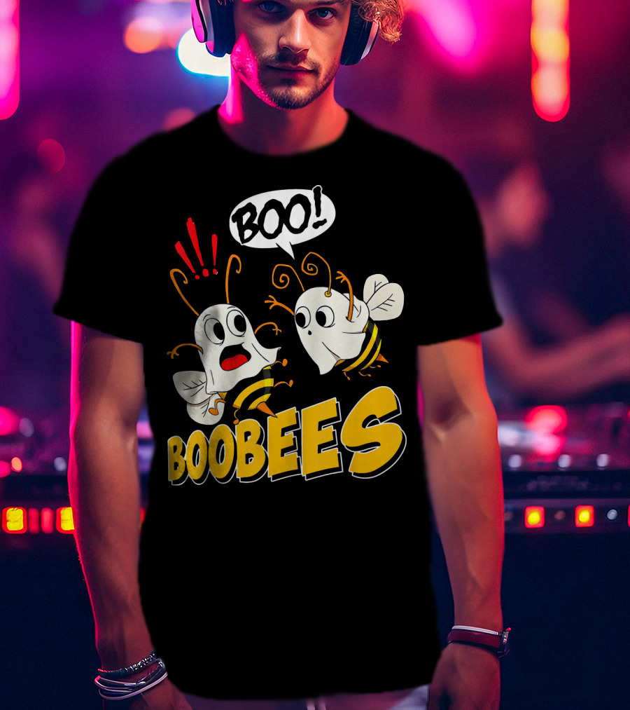 BOO Boobees Happy Halloween Day T-Shirt