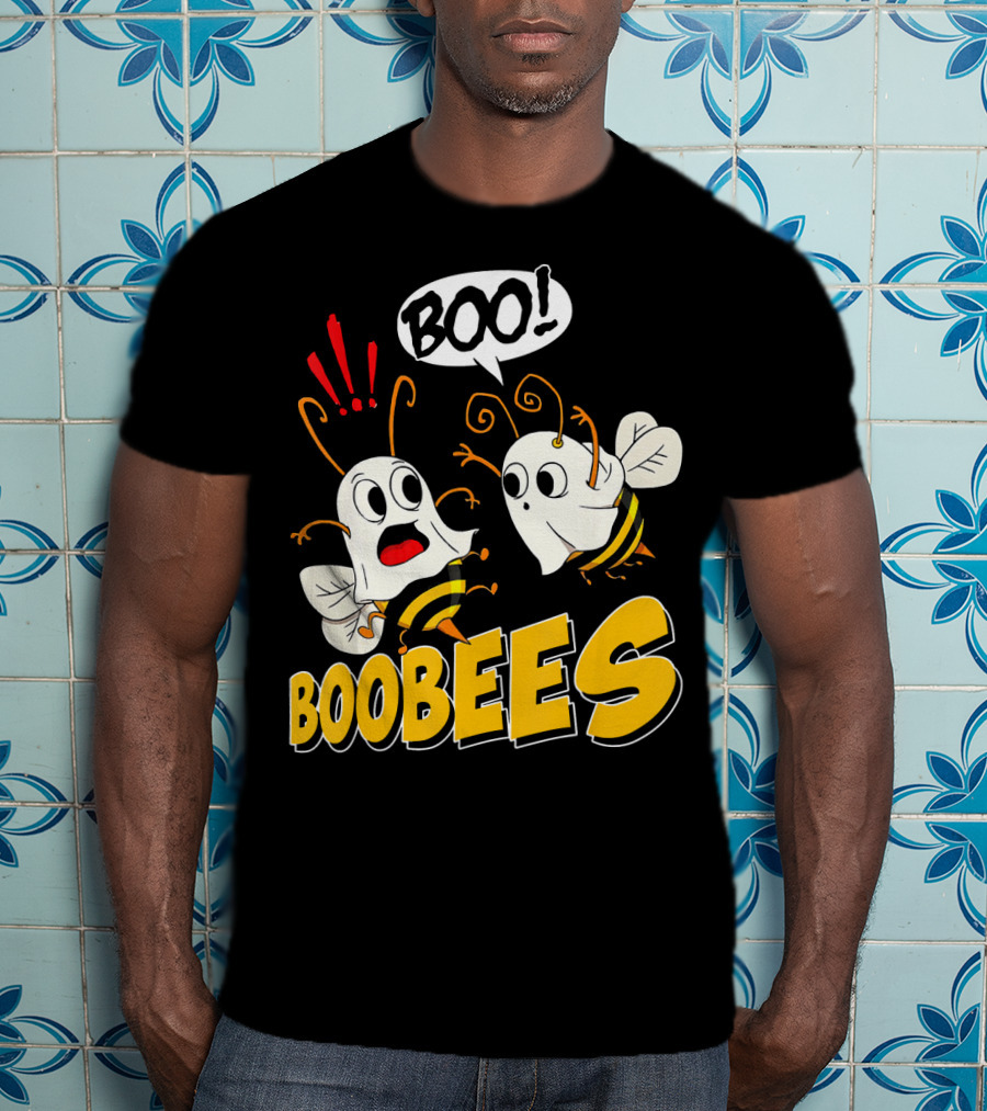 BOO Boobees Happy Halloween Day T-Shirt