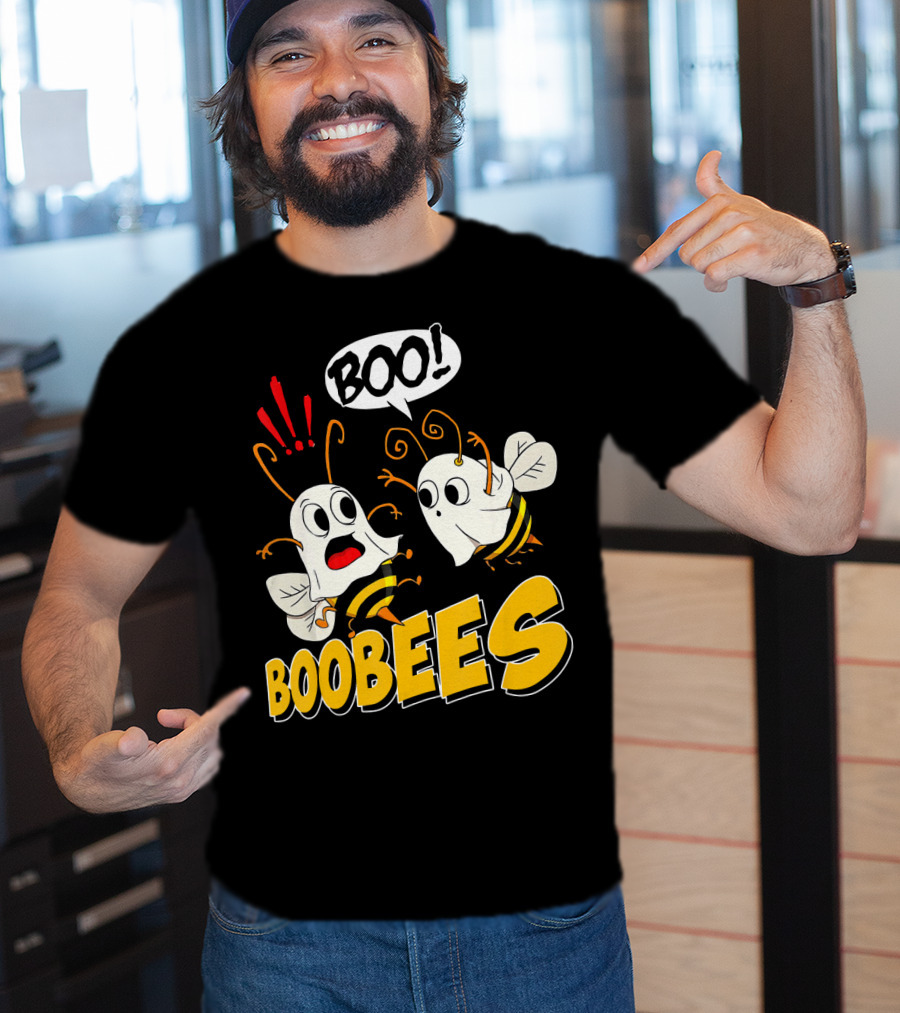 BOO Boobees Happy Halloween Day T-Shirt