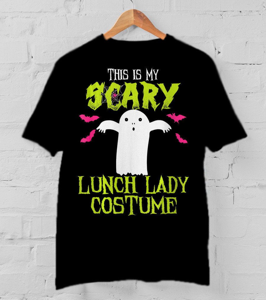 This Is My Scary Lunch Lady Costume T-Shirt
