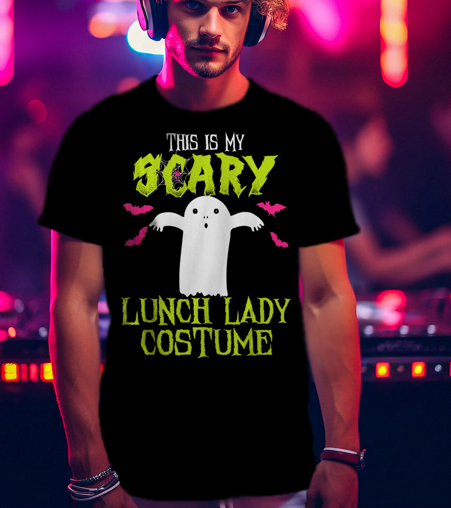 This Is My Scary Lunch Lady Costume T-Shirt