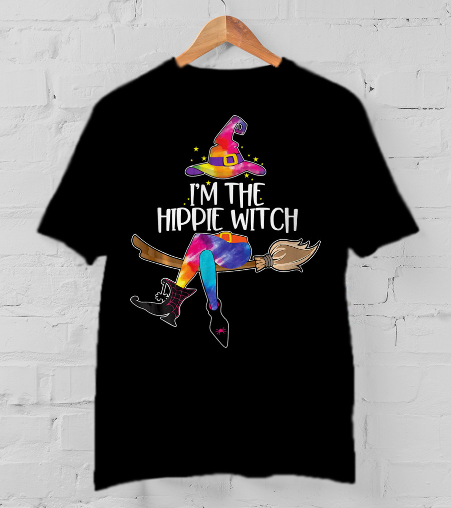 I'm The Hippie Witch Halloween Match T-Shirt