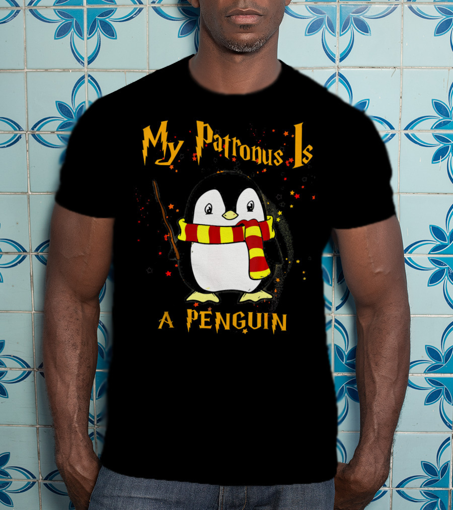 My Patronus Is A Penguin Wizardry Magic T-Shirt