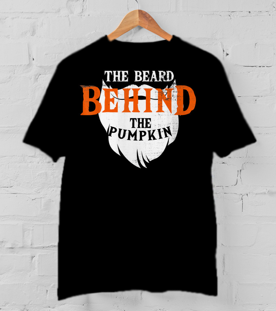 The Beard Behind The Pumpkin T-Shirt