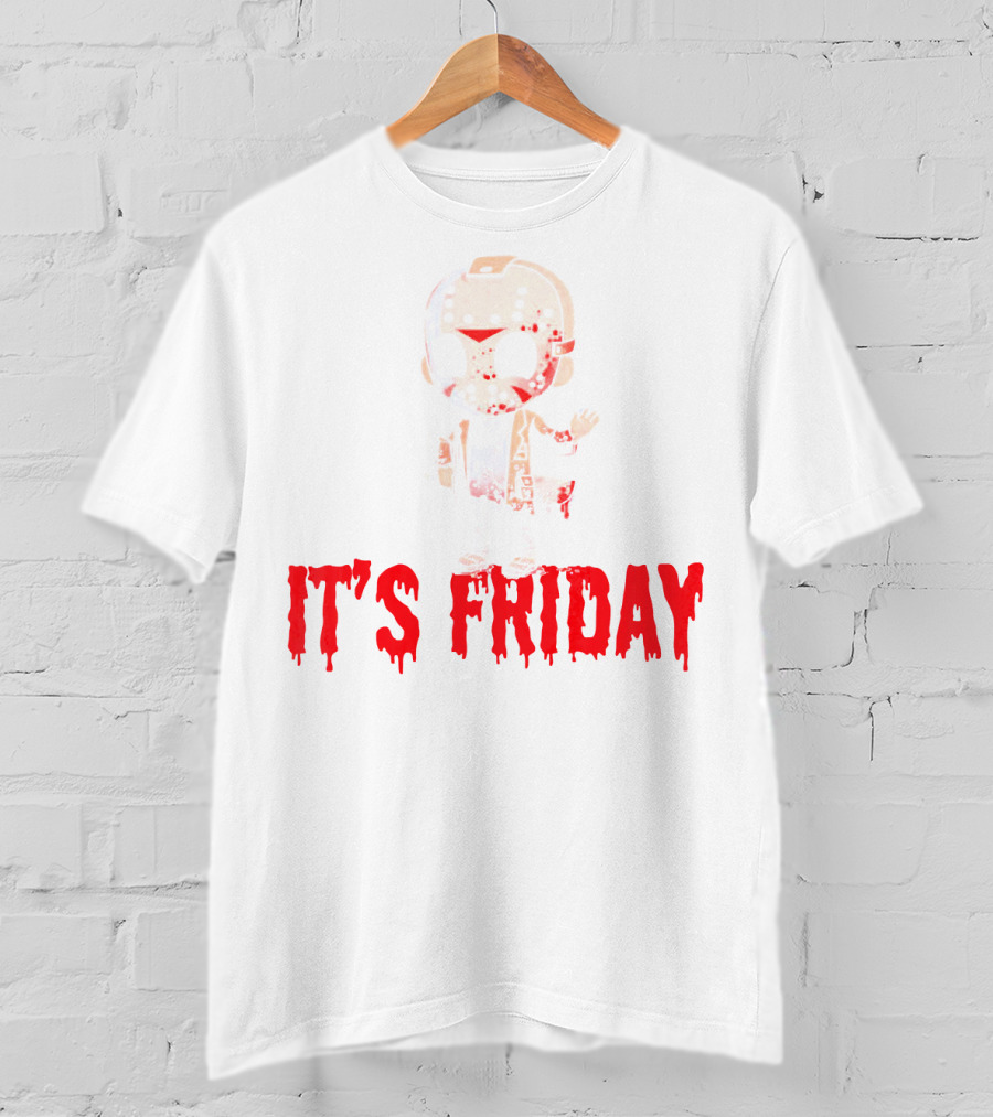 It's Friday Funny Halloween Horror T-Shirt