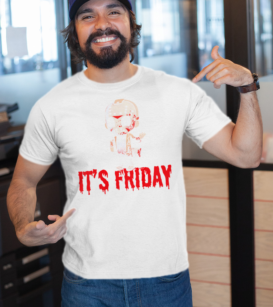 It's Friday Funny Halloween Horror T-Shirt