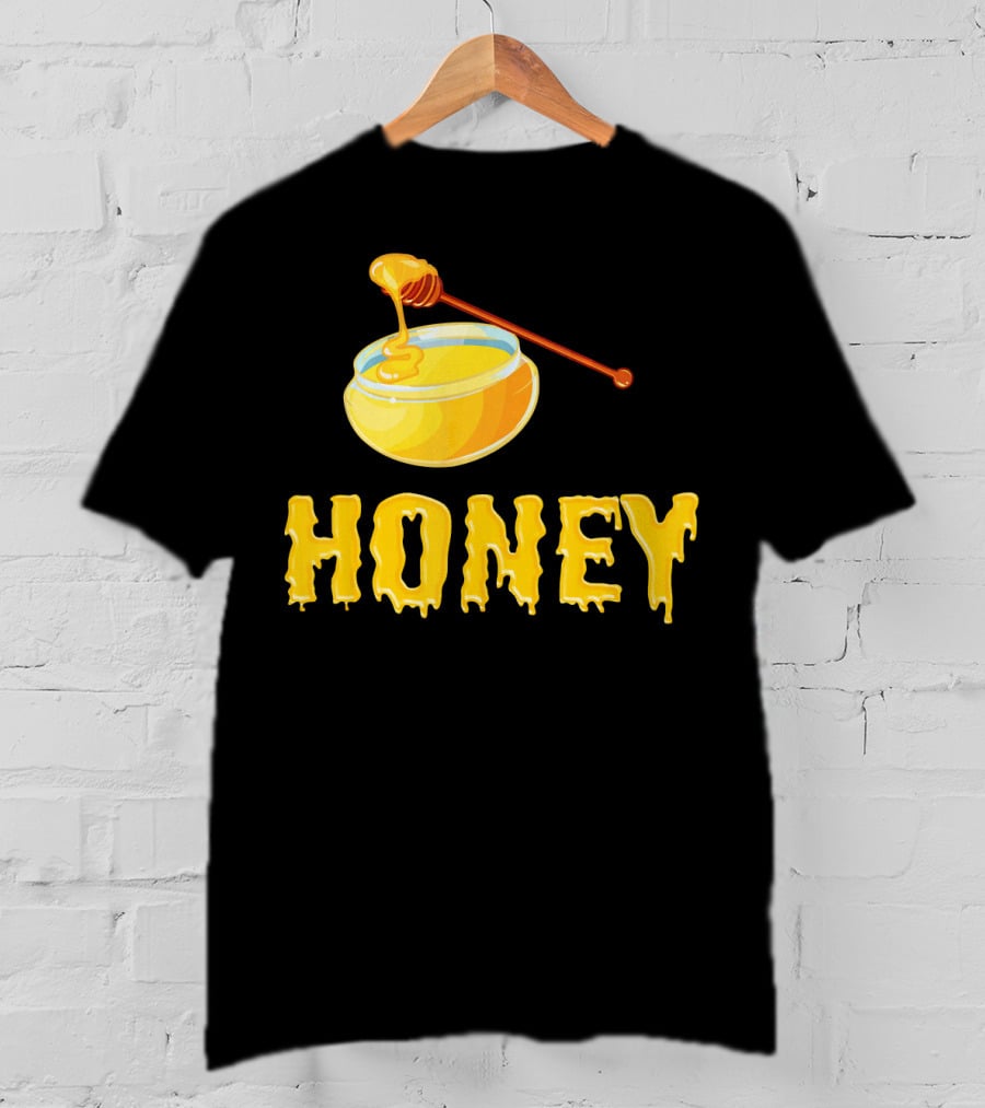 Honeypot Honey Dripping From Golden Jar T-Shirt