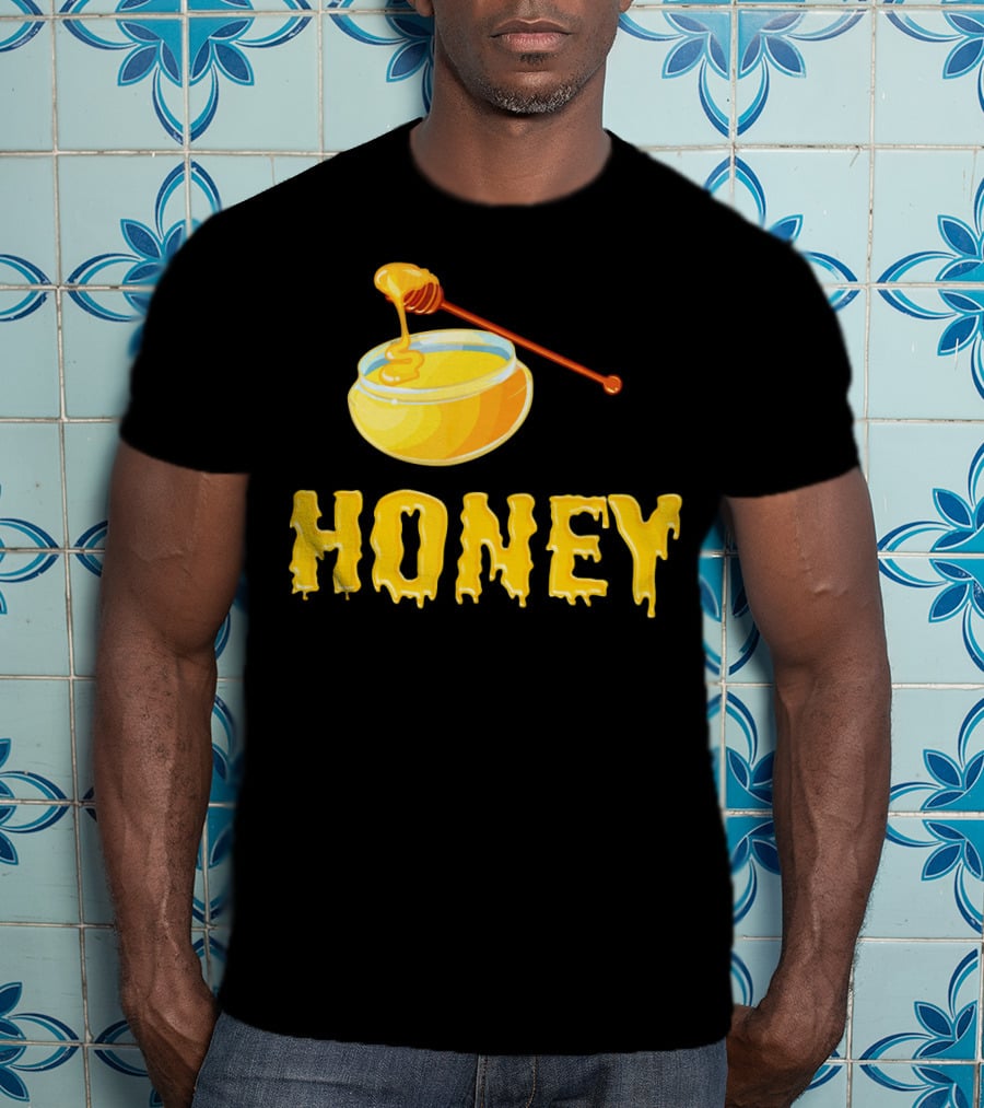 Honeypot Honey Dripping From Golden Jar T-Shirt