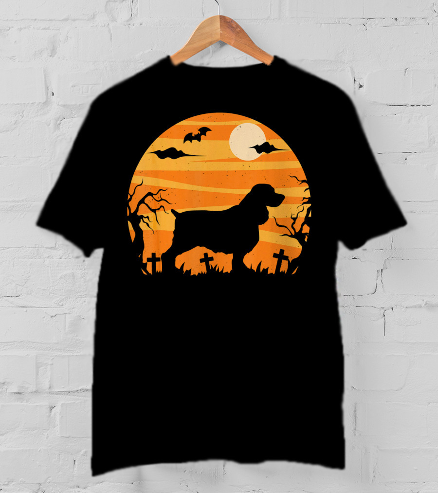Halloween Night English Springer Spaniel T-Shirt