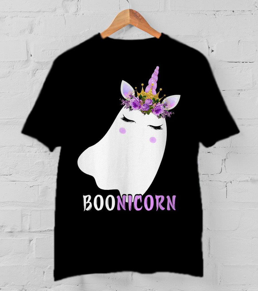 Boonicorn Unicorn Halloween T-Shirt