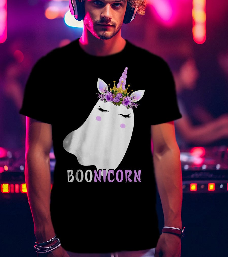 Boonicorn Unicorn Halloween T-Shirt