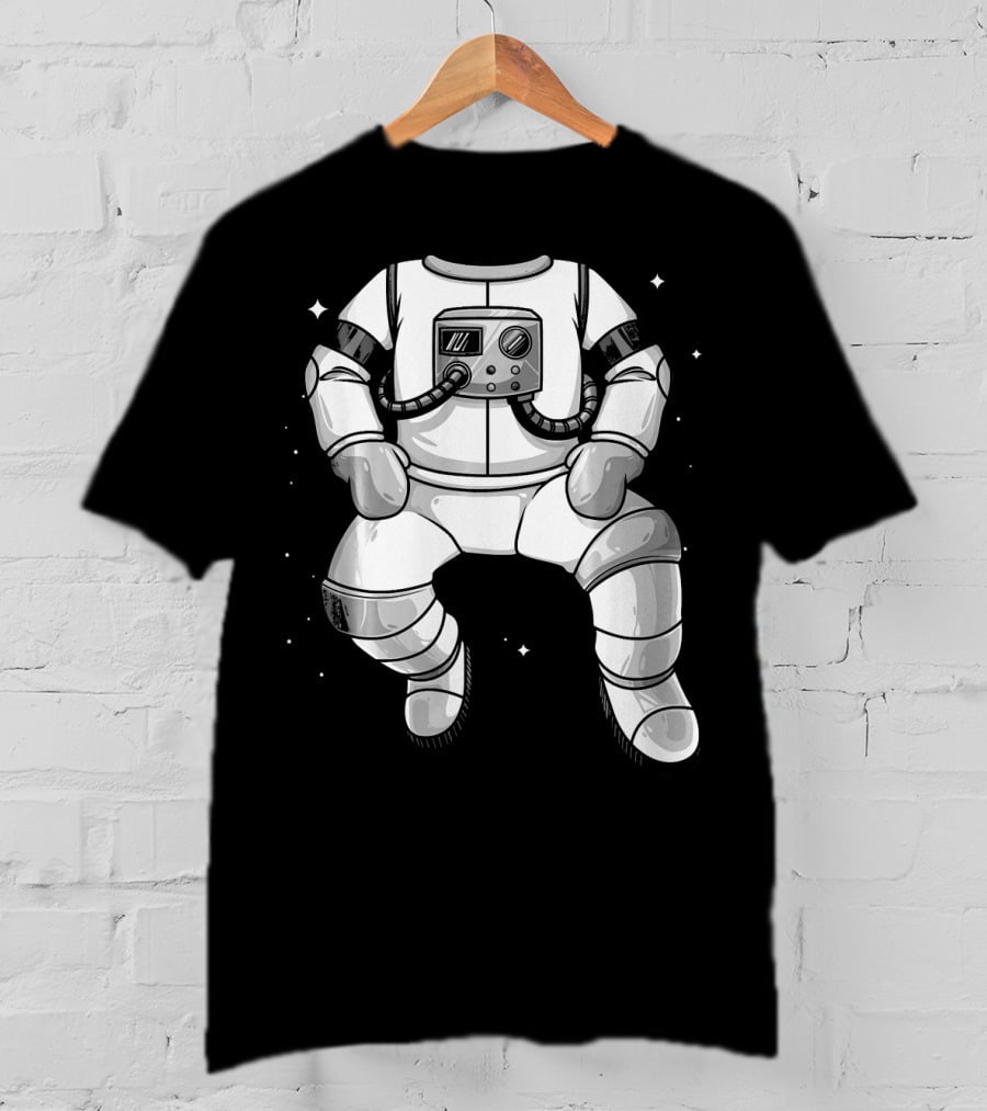 Cool Astronaut Halloween Costume Space Suit Fan T-Shirt