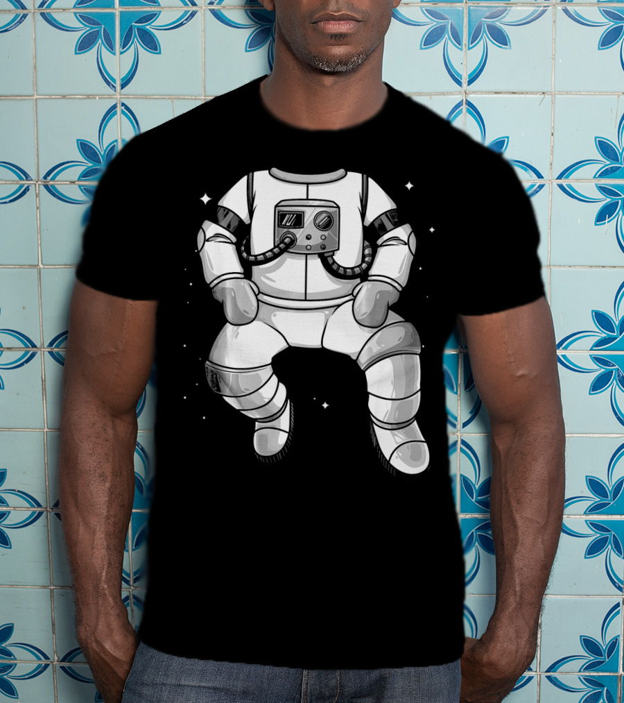 Cool Astronaut Halloween Costume Space Suit Fan T-Shirt