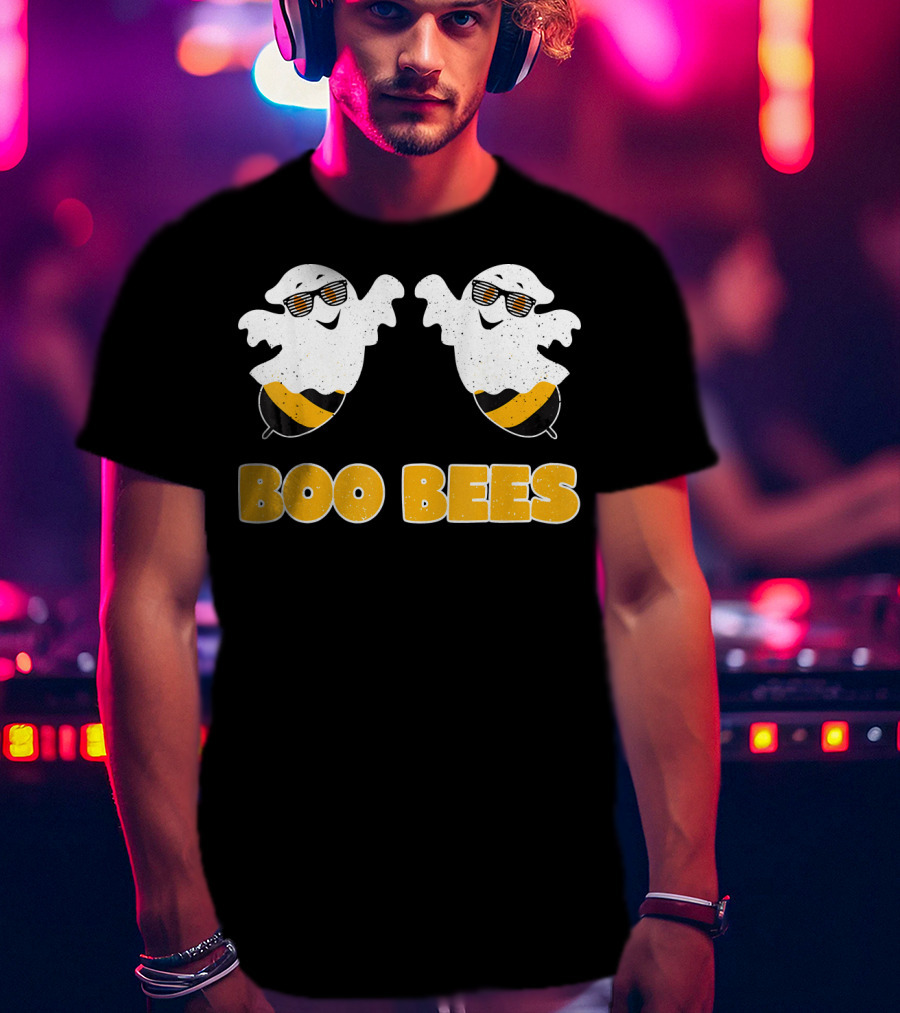 Boo Bees Ghosts With Sunglasses Matching T-Shirt