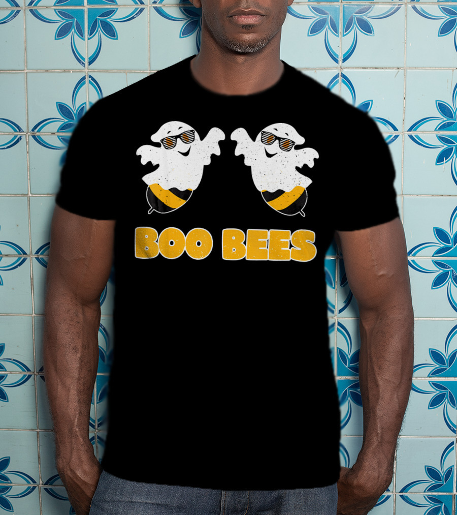 Boo Bees Ghosts With Sunglasses Matching T-Shirt