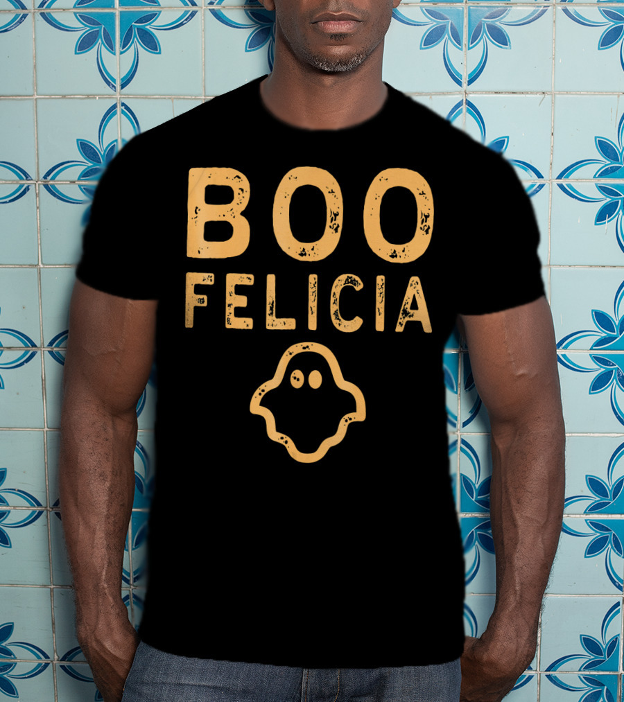Boo Felicia Halloween Ghost T-Shirt