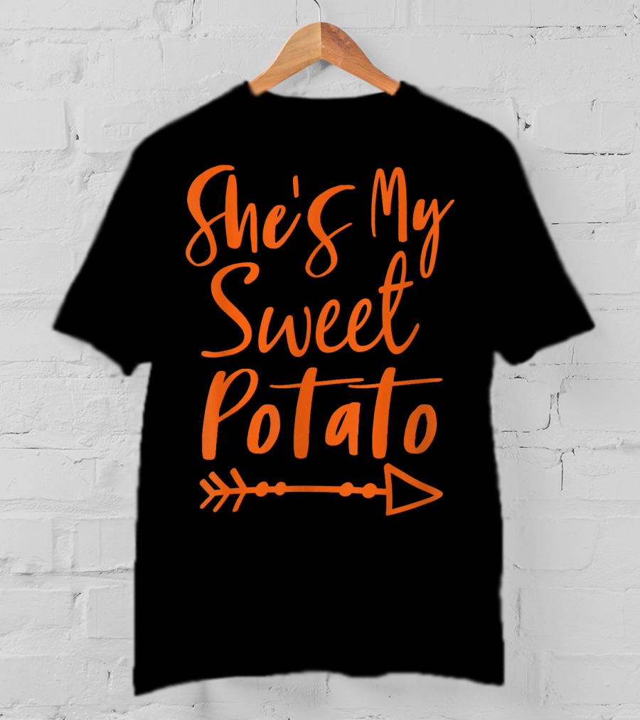 She's My Sweet Potato Halloween T-Shirt