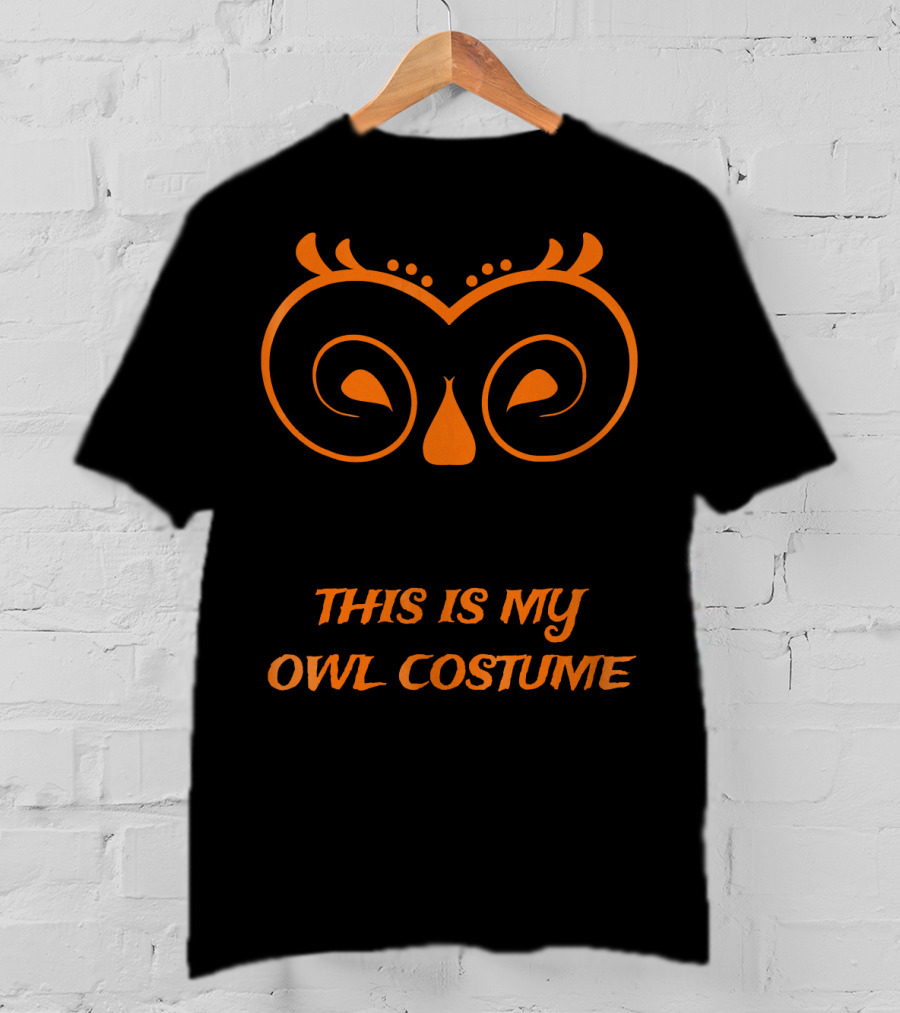 This Is My Owl Costume Halloween Owl Perfect Costume T-Shirt