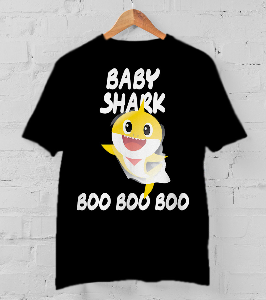 Baby Shark Halloween Boo Boo Boo T-Shirt