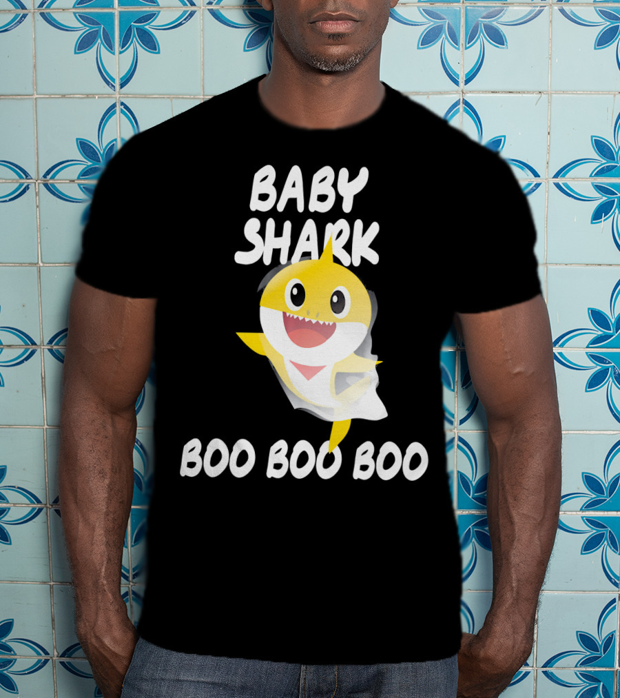 Baby Shark Halloween Boo Boo Boo T-Shirt