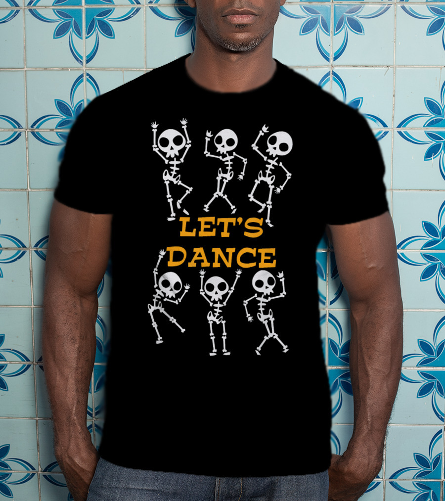 Let's Dance Ghost Skeletons T-Shirt