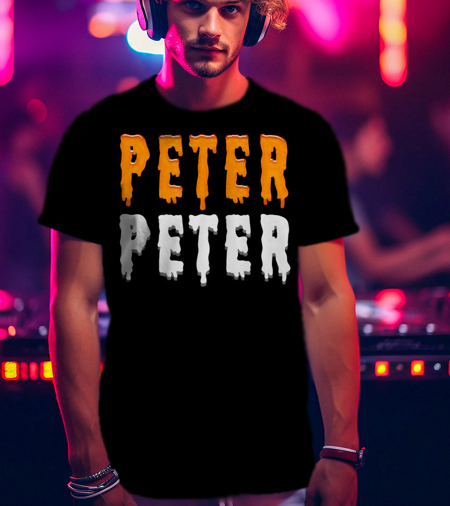Peter Peter Halloween Pumpkin Drip Costume T-Shirt