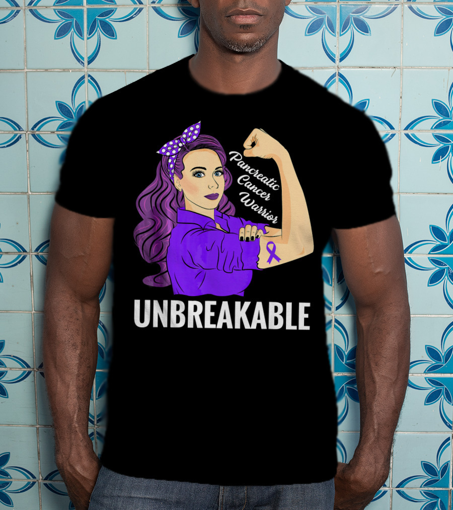 Unbreakable Pancreatic Cancer Warriors T-Shirt