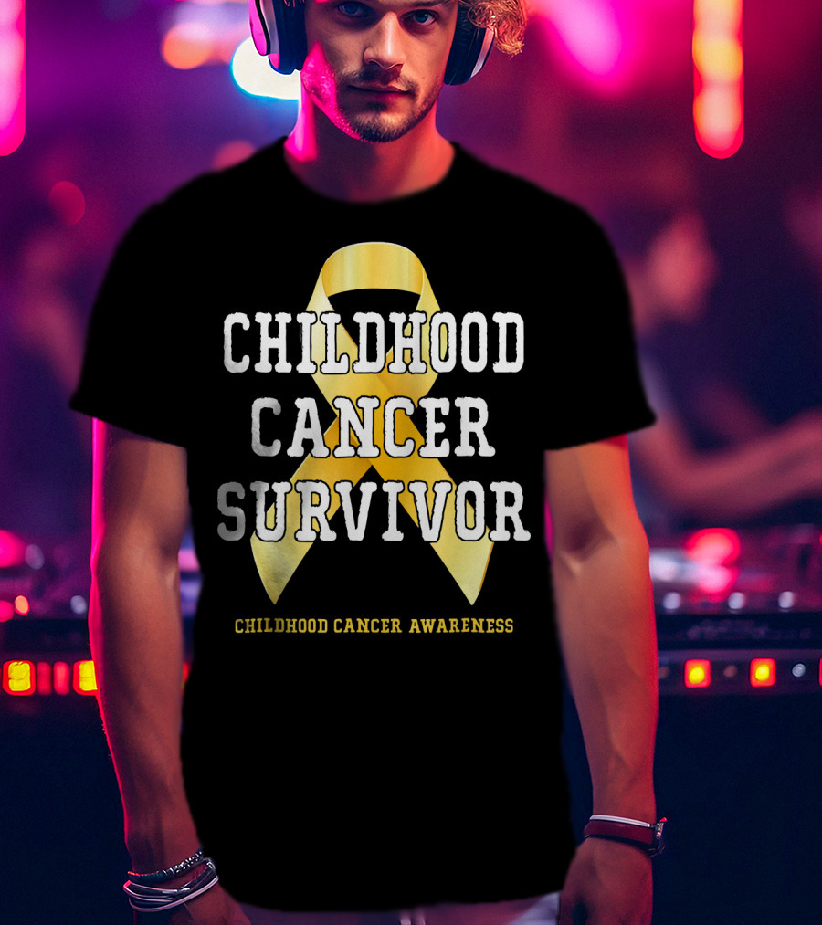 Childhood Cancer Survivor Childhood Cancer Awareness T-Shirt