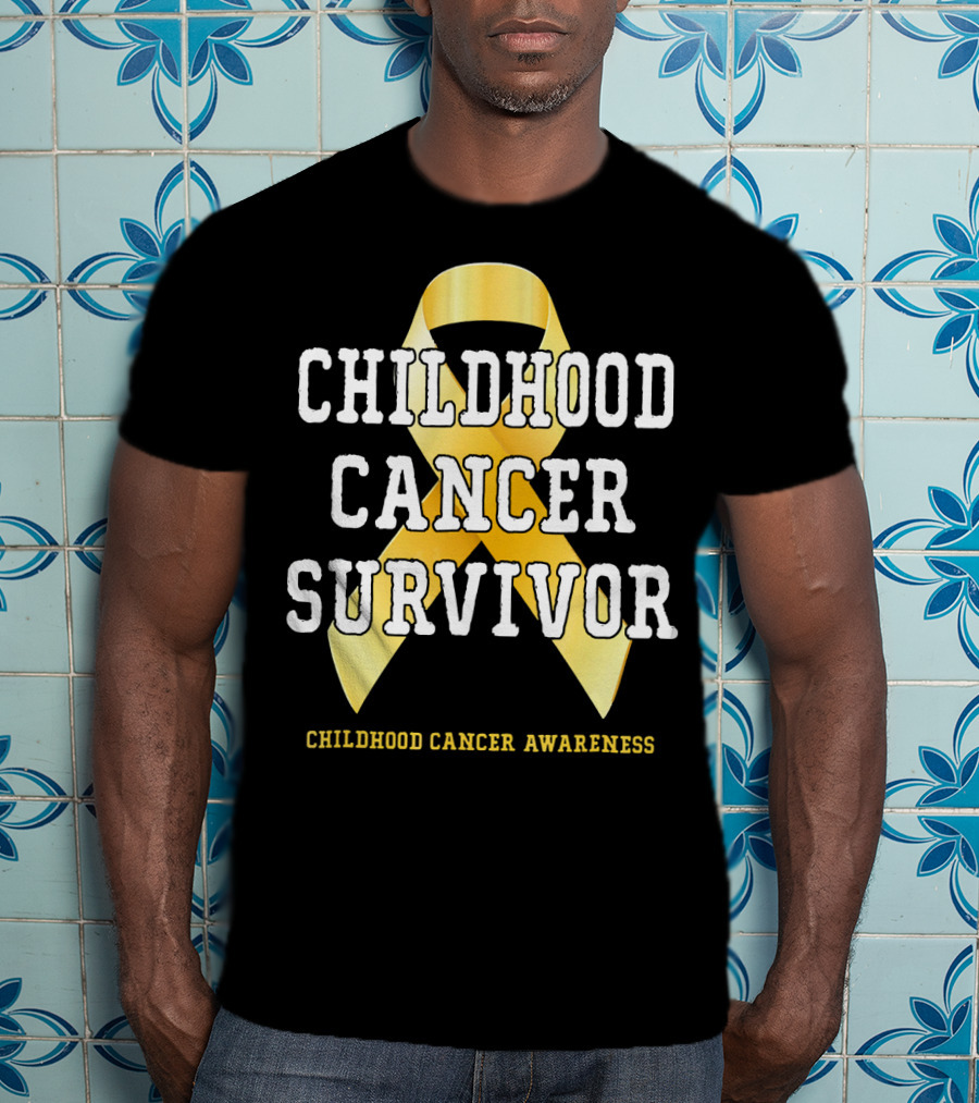 Childhood Cancer Survivor Childhood Cancer Awareness T-Shirt
