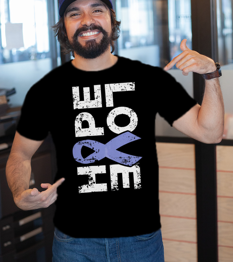 Hope Love Stomach Cancer T-Shirt