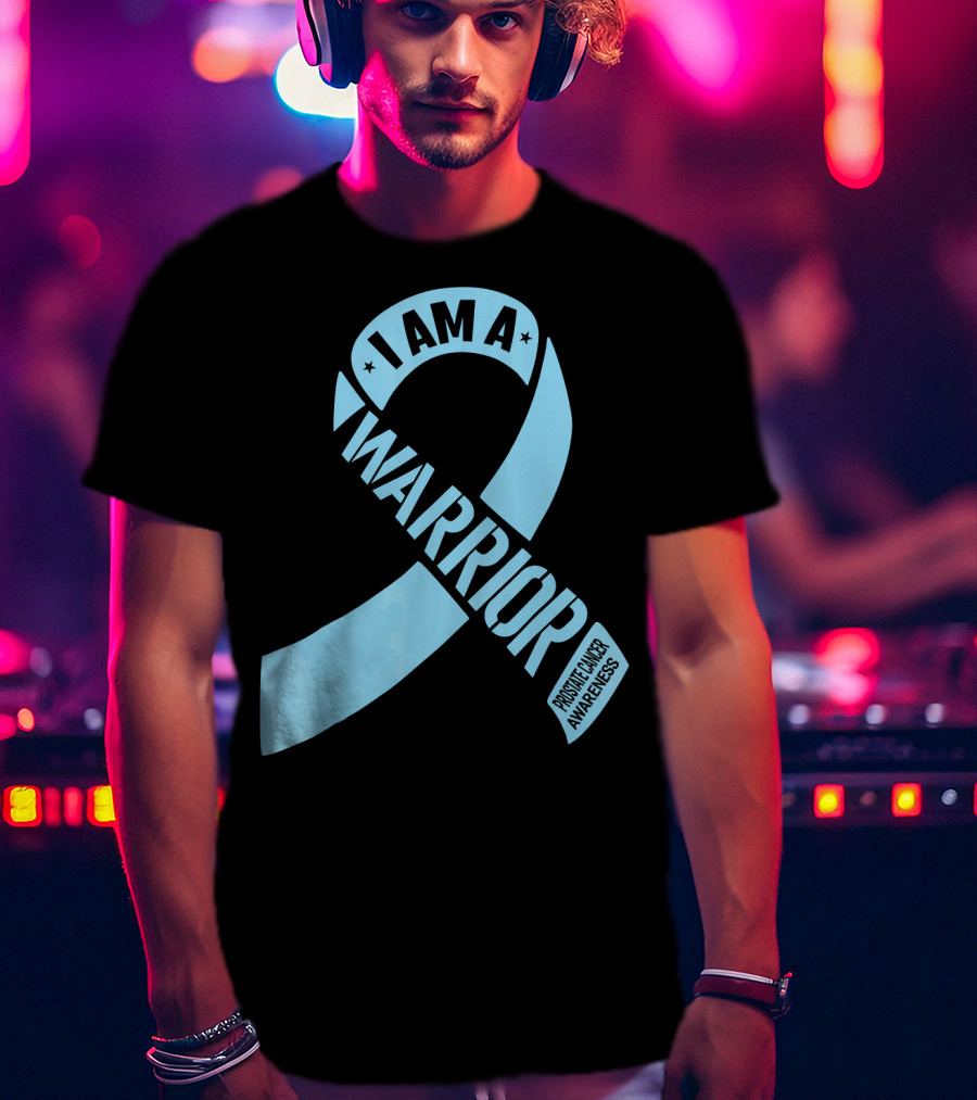 I Am A Warrior Prostate Cancer Awareness T-Shirt
