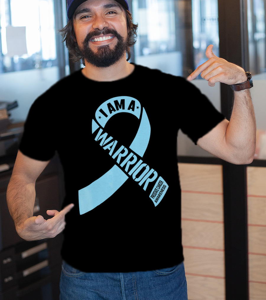 I Am A Warrior Prostate Cancer Awareness T-Shirt