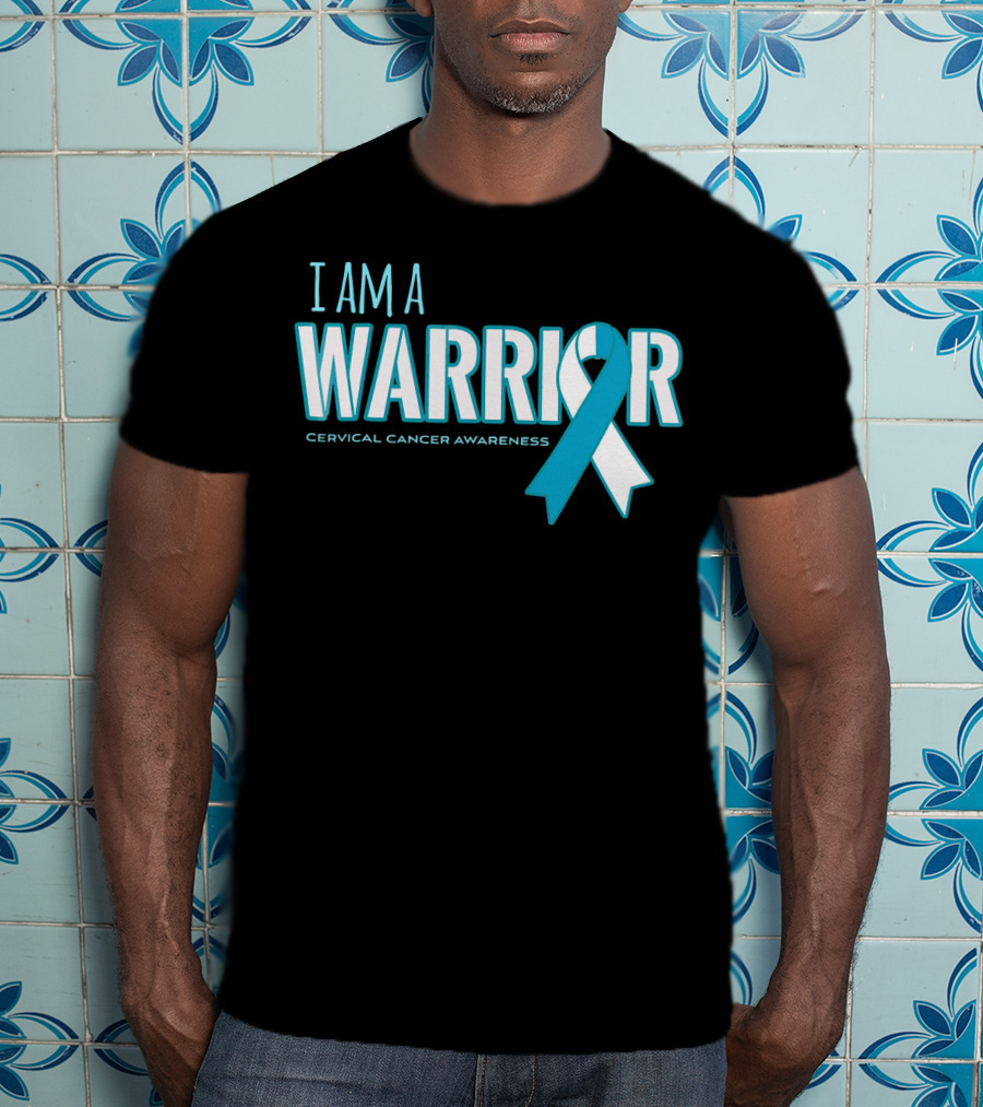 I Am A Warrior Cervical Cancer Awareness T-Shirt