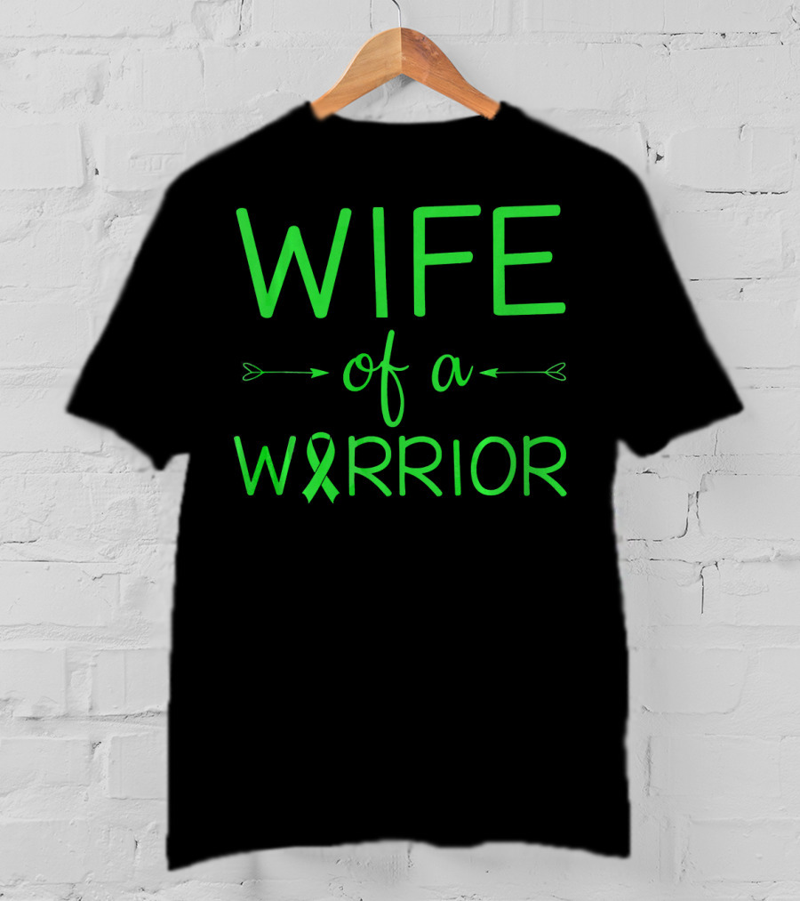 Wife Of A Warrior Green T-Shirt